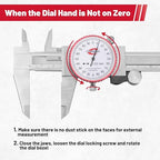 Metric Dial Caliper 0-150mm Precision Measuring Tool | ±0.02mm Accuracy - Image 6