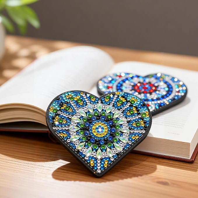 8 PC Diamond Art Painting Bookmark - Image 2