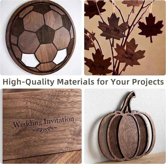 1/8" Walnut Plywood Sheets, 17x11.8x1/8 Inch 8 Pack, 3mm Plywood - Image 6