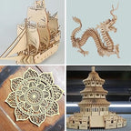 10Pcs 16 x 12 x 1/8 Inch Basswood Sheets, Unfinished Wood Boards, 3mm Basswood - Image 7