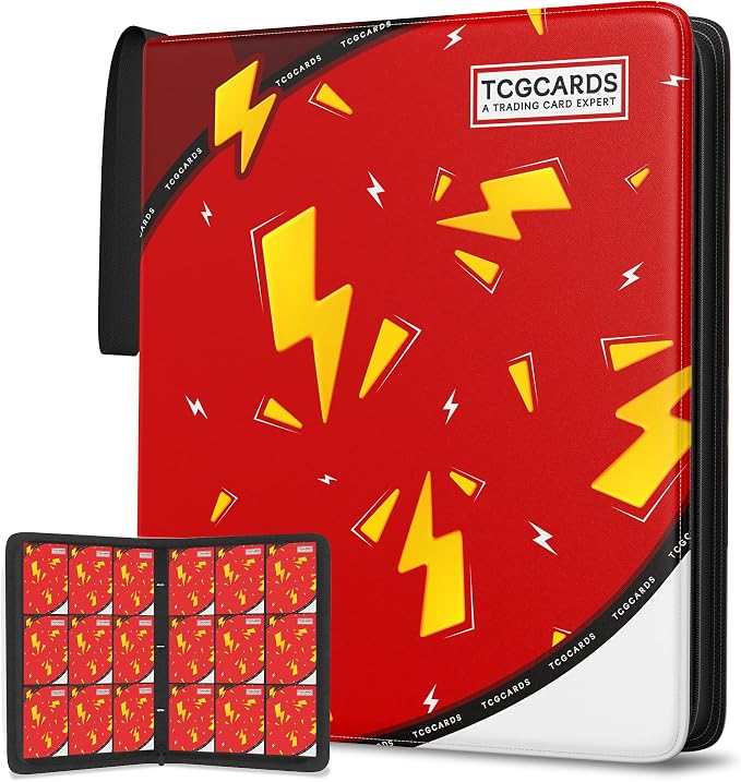 Trading Card Binder 9 Pocket, Card Binder 900 Pockets, Card Book Holder Cards by Unknown