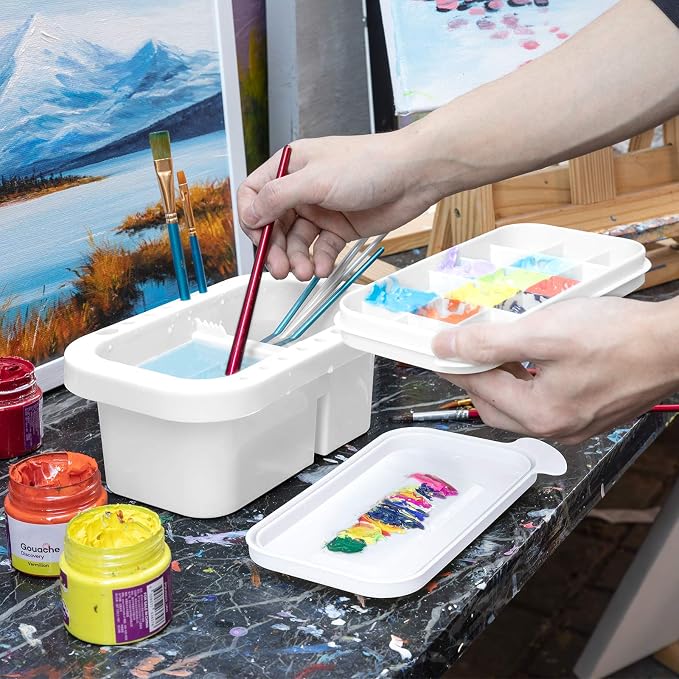 MyLifeUNIT Paint Brush Cleaner, Paint Brush Holder and Organizers - Image 5