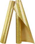 TORC Gold Glitter HTV Heat Transfer Vinyl 2 Rolls Iron on Vinyl by TORC