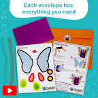 Craftikit® 20 Award-Winning Animal Toddler Arts and Crafts - Image 7