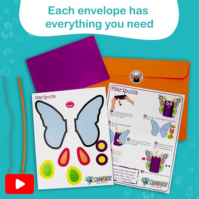 Craftikit® 20 Award-Winning Animal Toddler Arts and Crafts - Image 7