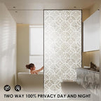 DKTIE Bohemian Decor Stained Glass Window Film - Image 2