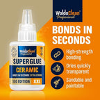WoldoClean Super Glue for Ceramics and Porcelain 50g - Image 2