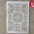 TIAMECH 6 Pcs A4 Reusable Mosaic Graffiti Stencils - Image 4