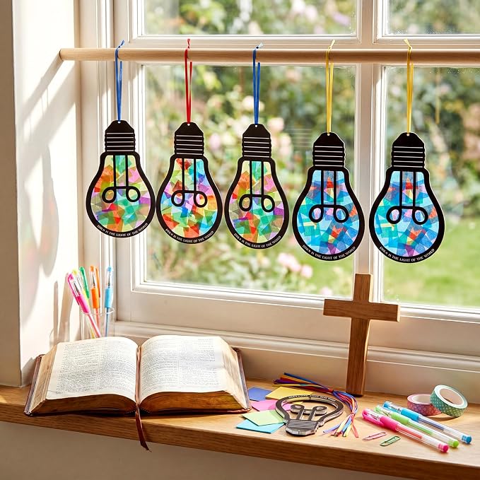 Eersida 32 Sets Illumination Crafts Bulk 2026 Vbs, Jesus is The Light of The - Image 7