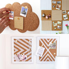 120Pcs Wooden Thumb Tacks, 7 Shapes Push Pins - Image 7