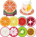 Fruit Diamond Art Painting Coasters Kit by GOHDODD