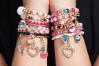 Make It Real - Juicy Couture Pink and Precious Bracelets - DIY Charm Bracelet - Image 4