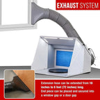 Master Airbrush Portable Airbrush Spray Booth Kit - Image 5