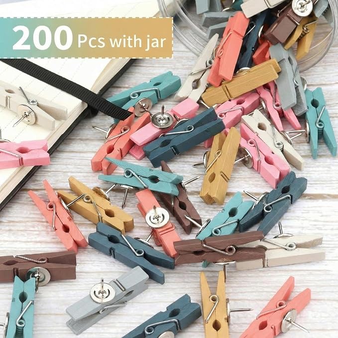 Affrolling 200 Pcs Push Pin - Image 3