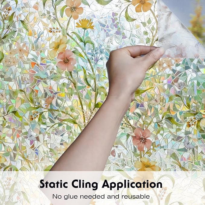 Volcanics Stained Glass Window Film - Image 5
