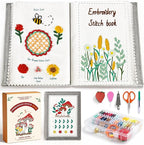 CYANFOUR 2026 New Embroidery Stitch Book Kit by Cyanfour