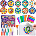 Foil Fun & Sand Art Kit for Kids, 2 in 1 Mandala Foil Arts and Sand Painting by Unknown