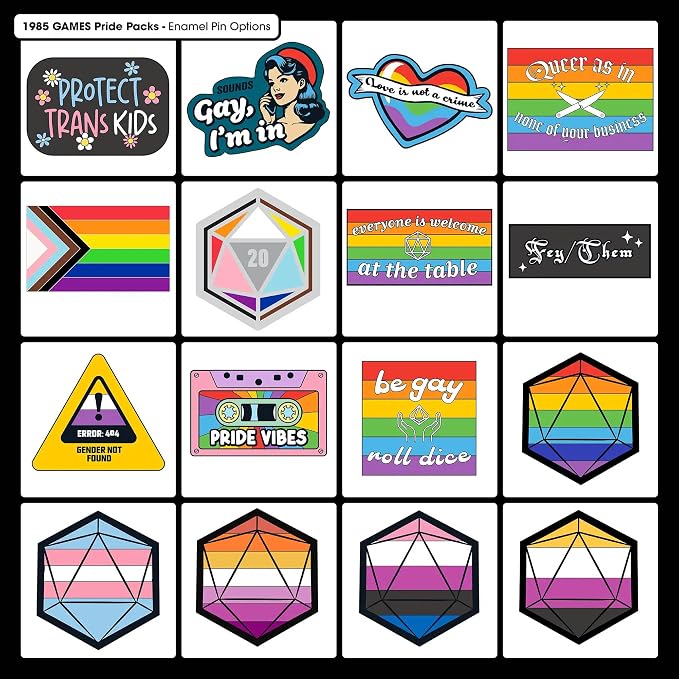 1985 Games Pride Mystery Dice Set - Image 4