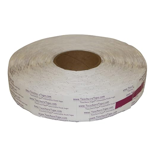Duraco Teachers Tape™ Bulk Pack, Double-Sided Removable Foam Tape by TeachersTape%E2%84%A2