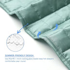 YnM King Size Cooling Weighted Blanket - Image 5