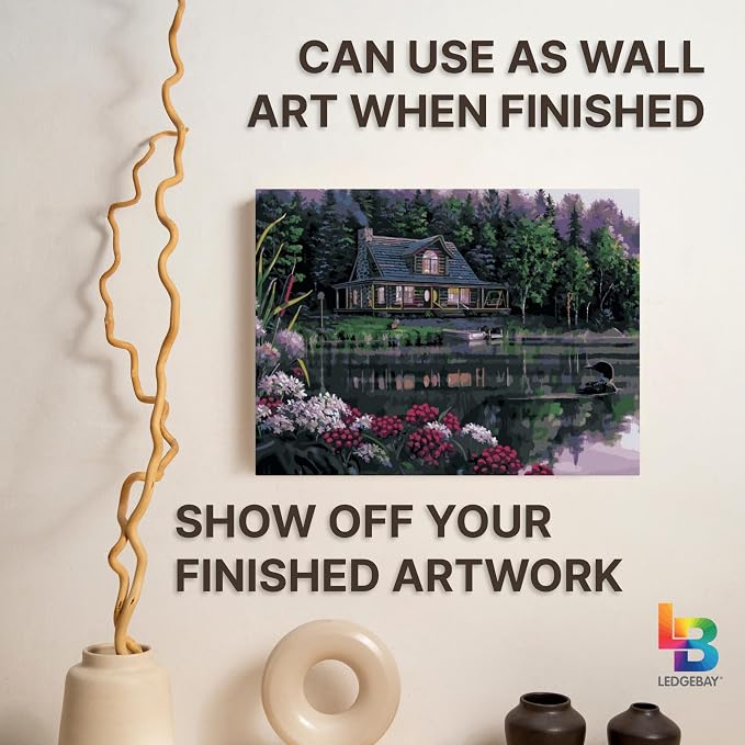 Ledgebay DIY Paint by Numbers Kit - Image 9
