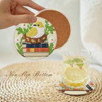 Axquilon 8 Pcs Books Diamond Art Coasters Kit - Image 4