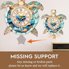 3D Puzzles for Adults Clock-Turtle Design Model Kit-Mechanical DIY Pendulum - Image 8