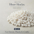 River Rocks Decorative Ornamental Vase Filler 0.5" - Image 2