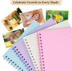 Scrapbook 7x7 Inch DIY Scrapbook Album Hardcover Kraft Paper 40 pages/20 sheets - Image 8