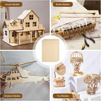24Pcs 16 x 12 x 1/8 Inch Basswood Sheets, Unfinished Wood Boards, 3mm Basswood - Image 5