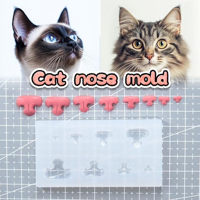 Nuvretk 8 Cute Silicone Molds for Needle Felting - Image 5