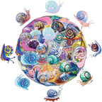 50 Pcs Clear PET Snail Aesthetic Stickers by Unknown