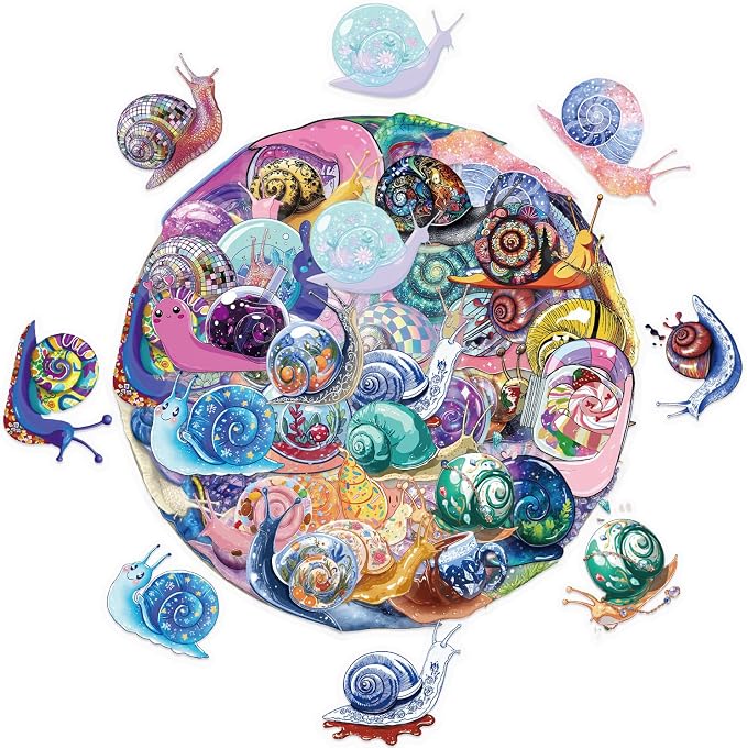 50 Pcs Clear PET Snail Aesthetic Stickers by Unknown