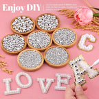 13000Pcs Flatback Pearls for Crafting, Bedazzling Bead for DIY Crafts Clothing - Image 4