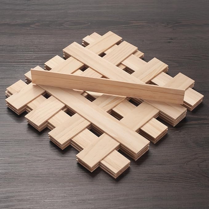 Wood Strips Slats Wooden Sticks - Image 3