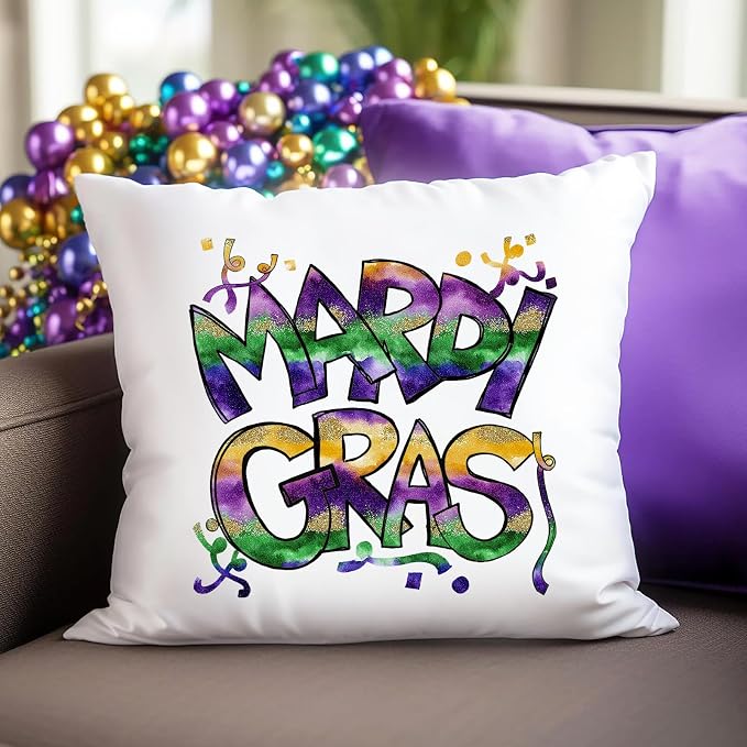 Tintnut Mardi Gras Sparkle HTV Vinyl, easy cut & weed, stretch washable - Image 5