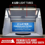 Master Airbrush Portable Airbrush Spray Booth Kit - Image 2