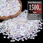 1500pcs 6mm Resin Rhinestones Bulk - Image 2