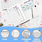 30 PCS Journal Stencils, Planner Stencils - Image 4