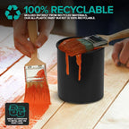 1-Quart Plastic Paint Bucket - Image 6