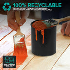 1-Quart Plastic Paint Bucket - Image 6