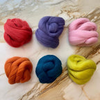 Revolution Fibers Dyed Wool Top | Shetland Collection of Crafting Fibers | - Image 2