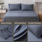 Bella Coterie | Luxury Bamboo Viscose King Size Pillowcase Set | 100% - Image 3