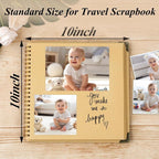 Joyberg Scrapbook 80 Pages, Scrapbooking Supplies 10 x 10 In, Scrapbook Album - Image 3
