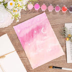 Prudiut 25 Sheets Cotton Watercolor Paper, 300 GSM, 6 x 8 inch, Texture Laid - Image 4