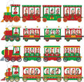 60pcs Christmas Theme Cutouts Xmas Trains Bulletin Board Decoration Set by partygreeting