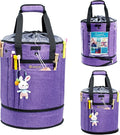 MYBAGZING Expandable Yarn Storage Organizer, Crochet Bag & Yarn Tote by MYBAGZING