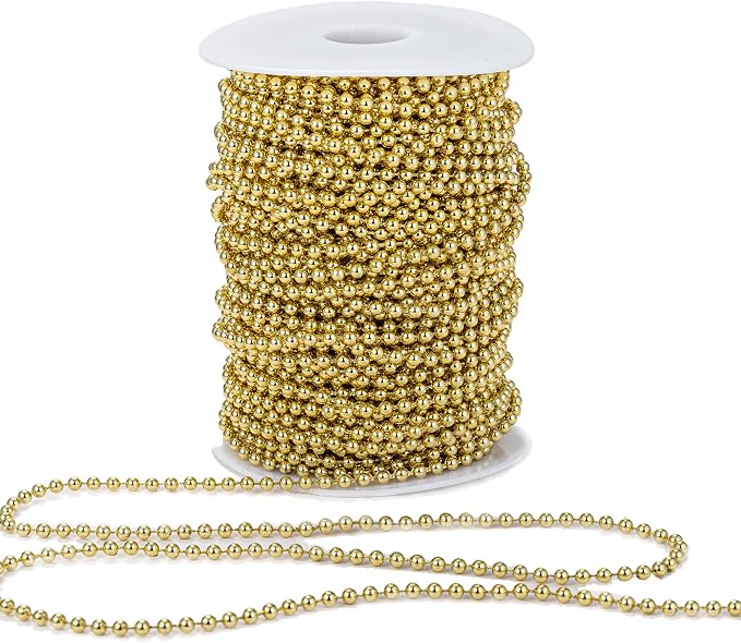 4mm Crafts Faux Pearl Beads Garland Pearl Bead Roll Strand of Pearls to - Image 2