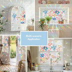 ADD.HERES Window Privacy Film, Stained Glass Decorative Static Cling, Removable - Image 7