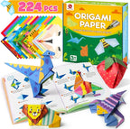 Mocoosy 224 Sheets Origami Paper Kit by Mocoosy